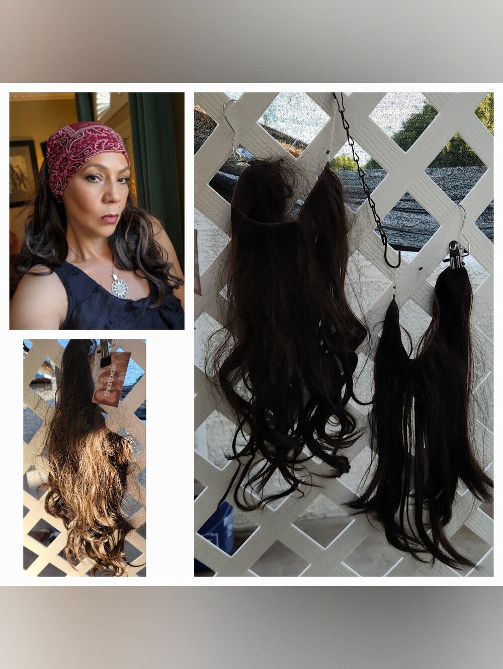 The hair feels of exceptional quality,